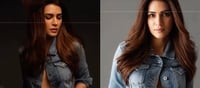 HOT VIDEO - Kriti Sanon Goes Topless in an Unbuttoned Jacket